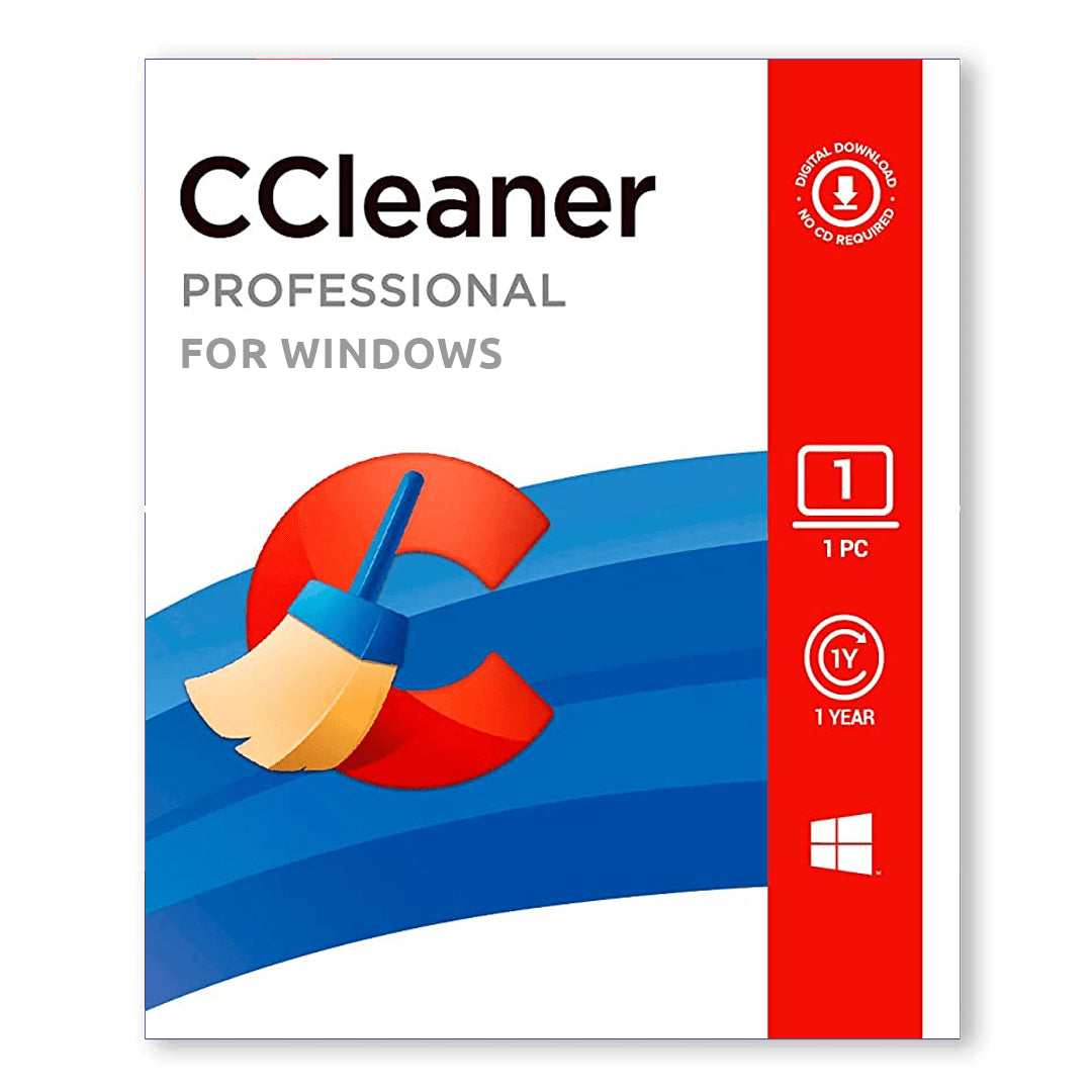 CCleaner Professional For 1 PC – 1 Year